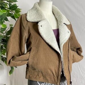 Vans Corduroy Jacket with Sherpa Lining